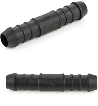 LST 2x PA-Schlauch Kraftstoffleitung Gerade Kupplung Benzin ölbeständig PA6 12mm