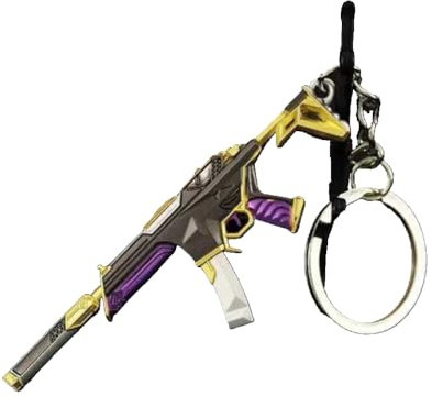 Valorant keychains Made In Valorant Weapon Model,Keyring for Keys, Mobile Phones, Backpack Decoration (Prime Spectre)