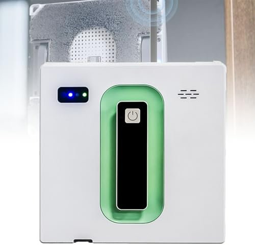 Hydravex Robot Glass Cleaner, Smart Window Cleaner Cleaning Robot with Remote Control, Deep Cleaning, Intelligent Edge Detection System, Suitable for Windows, Tiles, Bathrooms