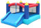 Action Air Bounce House, Inflatable Bouncer with Air Blower, Jumping Castle with Slide, Family Backyard Bouncy Castle, Durable Sewn with Extra Thick Material, Idea for Kids (Blue)