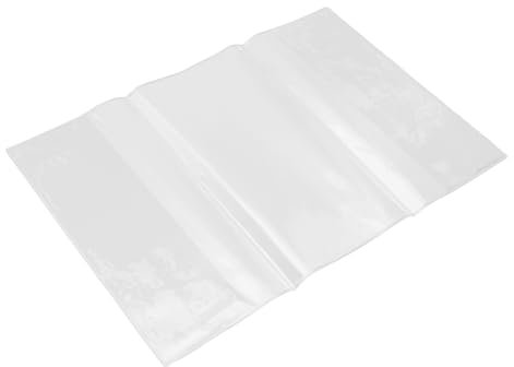 CANIGHT Buchumschlag Transparent Für Schulbücher Schutzhülle Aus Plastik Für Softcover-bücher Durchsichtige Buchhülle Zum Schutz