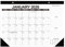 Wall Calendar, 2026 Hanging Calendar, Yearly 18-Month Planner, Monthly Organizer Paper Pad for Fridge, Desk, Home, Work, Wedding, Planning, 16.93 x 12.01 inches, 1-Piece, 340 g