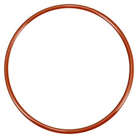 sourcingmap VMQ Joint torique en silicone Rouge Diamètre extérieur 80 mm Diamètre intérieur 73,8 mm Largeur 3,1 mm