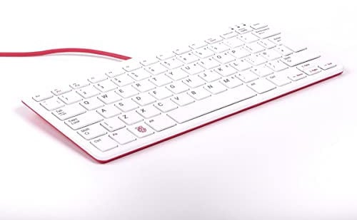 Official Raspberry Pi Keyboard - UK Version (Red/White)