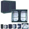 Rapid Teck® Grow Zelt (240 x 120 x 200 cm) Home Grow Tent | Indoor Growzelt | schwarz grün | Growroom Growschrank Darkroom Pflanzenzelt Gewächshaus Zuchtzelt Growzelt