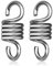 JTOOYS 2 Pieces Hammock Spring, Hardened Galvanized Steel Extension Spring for Hanging Hammock Chairs and Porch Swings Heavy Duty Spring Leisure Garden Swing Hammock (Load Capacity 500 kg/1102.3lb)