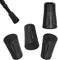 Bastones Accesorios Botines Redondos,Protector de Punta para Bastón de Senderismo,Puntas de Goma para Bastones,Topes Puntas de Goma para Bastones de Senderismo para Bastones de Marcha,4PCS
