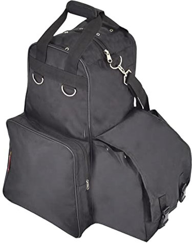 Perfeclan Reitrucksack Reittaschen Helmtasche Pferdeausrüstungstasche