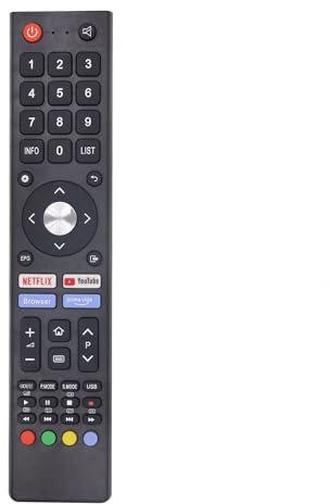 MYHGRC Télécommande pour Chiq TV Changhong L32H7S L40H7S pour Saba SA24S46A9 SA32S67A9 SA40S67A9 pour OK. ODL24771HN-TAB ODL32770H-TAB