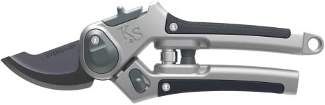 Kent & Stowe Gartenschere Bypass Lite – Kohlenstoffstahl-Klingen mit patentierter Eversharp-Technologie – Werkzeug zum Schneiden von frischem Holz – 10 Jahre Garantie
