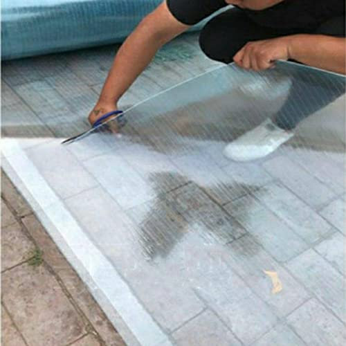 Dachblech für Gerätehaus,Dachplatten,Wasserdicht Gewächshausplatte UV-beständigen für Pergola Garten Carport,Leicht zu biegen und zu schneiden,mit Schrauben,Anpassbar Größe (W*L:1x6m)