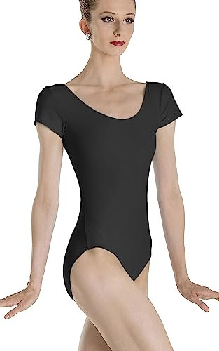 Wear Moi Opera Damen Gymnastikanzug Baumwolle Elasthan, Schwarz, Small