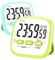 Antonki 2 Stück Timer für Kinder, Digitaler Küchentimer zum Kochen, Eieruhr Digitaler, Magnetisch Stoppuhr Timer für Klassenzimmer, Übung, Badezimmer, Backofen, Backen, Tabelle-Inklusive Batterie