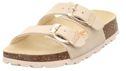 Superfit Mädchen Fussbettpantoffel Pantoffeln, Gold 9700, 40 EU