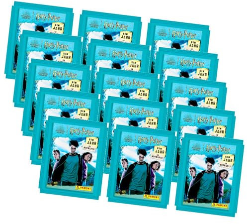 Panini Harry Potter Sticker - Ein Jahr in Hogwarts (2023) - 15 Tüten Sammelsticker