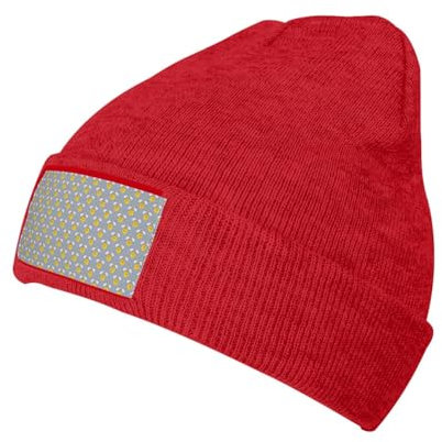 Lion Lions Head Lion Kids Blue Print Strickmütze Strickmütze Daily Knit Hat Herren Unisex Winter Beanie Hat Frauen Cap, Rot, Einheitsgröße