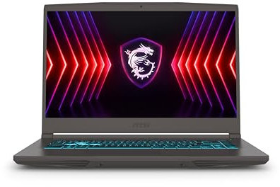 MSI Thin 15 Inch FHD Gaming Laptop - (Intel Core i5-12450H, NVIDIA GeForce RTX 4050, 16GB RAM, 512GB SSD, Windows 11 Home Plus) - Cosmos Grey