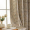 WONGS BEDDING Samtvorhang Beige Vorhang Blickdicht Samt Gardinen mit Ösen, Thermovorhang Vorhänge Verdunkelung 2 Stück 140 x 245 cm (BxH) für Wohnzimmer Schlafzimmer Deko