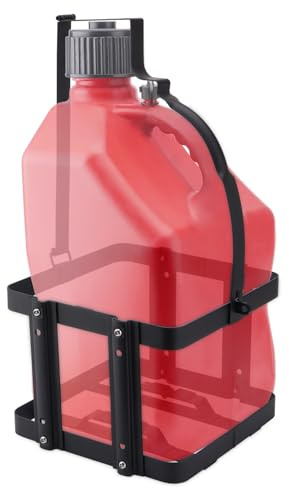 SPARKWHIZ Support de conteneur pour carafe, 1 paquet | Support de montage pour canette de gaz de 18 litres, compatible avec les canettes VP Racing (support uniquement)