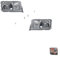 Johns, Scheinwerfer + Osram Nightbreaker Laser passend für Mercedes W201 82-93 Satz L R