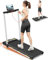 4 in 1 Tapis Roulant Elettrico Pieghevole 1-12km/h Tapis Roulant Telaio Rinforzato, Schermo LCD e Chiave di Sicurezza