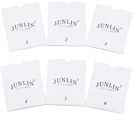 Joyance Jeu de 6 cordes de guitare acoustique, 6 cordes en alliage hexagonal, revêtement résistant, pour guitare basse et acoustique