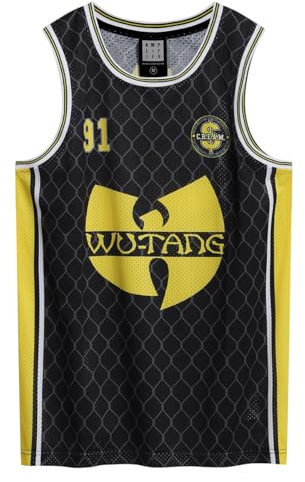 Amplified Basketball Jersey - Wu-Tang Clan, XL, Herren, Damen, Ärmellos, Musik Fan-Shirt, Sommer, Festival, BandMerch