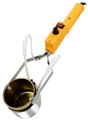 COYEUX Electric Melting Pot for Lead, Hand-held Lead Melting Pot, with Adjustable 150-450℃, with Handle, for Fishing Weight Molds & Metal Pendant
