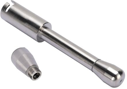 Fockety Kaffeemaschine Dampfdüse, Edelstahl-Espresso-Milchaufschäumer Dampfdüse, Ersatzdüse für Kaffeemaschinen EC685