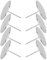 TOPBATHY 8 Pièces Clous de Fleurs pour Piping de Crème DIY Kit de Boulangerie Pratique et Facile à Nettoyer