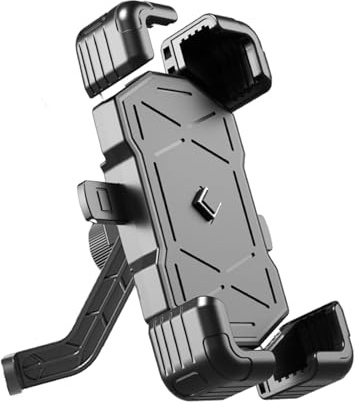 Porta Cellulare Moto per Kymco Nikita Downtown 200i 300i 350i 300 350 Ct250 Ct300 Xciting 250/300, Supporto Telefono Moto Girevole a 360°, Supporto Antiscivolo per Telefono per Bicicletta, Scooter