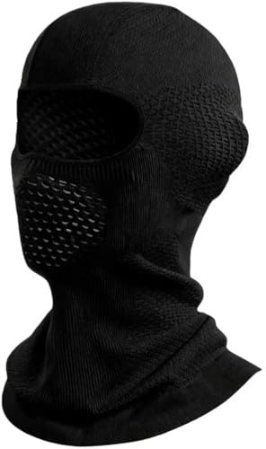 AYPOW Sturmhaube Motorrad Sturmmaske für Herren Damen, Winddichte Atmungsaktiv Balaclava Skimaske Fahrrad Winter Outdoorsports, Warme Vollgesichtsmaske Helm Liner Skifahren Radfahren Snowboarden