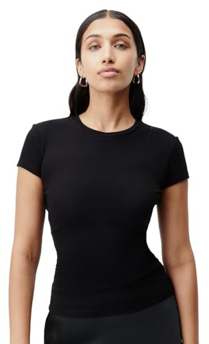 LeGer Cindy T-Shirt - Kurzarm Tshirt Damen - körpernahe Passform - Oberteil aus Viskose - Mode für Damen - by Lena Gercke - Gr. 34-53