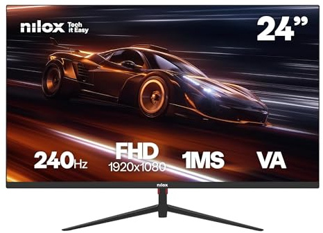 Nilox 24 Gaming Monitor FHD 240 Hz