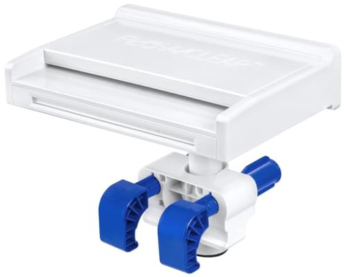 Flowclear Soothing LED-Wasserfall für Pools, mehrfarbige Pool-Kaskade mit 8 Beleuchtungsmodi für Aufstellpools, kompatibel mit Filter-Systemen, automatische