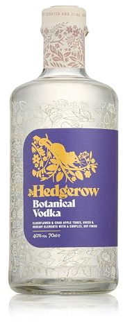 Hedgerow Botanical Vodka 70cl – Fresh, Herbal & Complex Premium Vodka with Elderflower & Crab Apple Notes – Crafted in North Yorkshire with Foraged Botanicals – 40% ABV