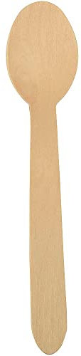 PAPSTAR 500 Löffel, Holz pure 15,7 cm
