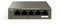 Tenda TEG1105P, 5 Port Gigabit PoE Switch Compatible with IEEE 802.3af/at Devices, Unmanaged PoE Switch with 4 Port PoE+@63W, Plug & Play, Fanless & Metal Design, Limited Lifetime Protection