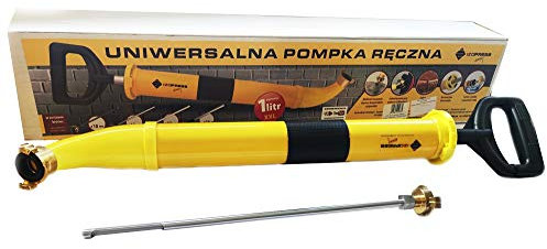 Handmörtelpumpe Mörtelpresse Mörtelpumpe Mörtelspritze Fugenpresse - Universelle Handpumpe XXL mit Hohlraumlanze Lanze ⌀10mm für Injektionen
