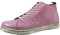 Andrea Conti Damen Stiefelette Leder High Top Sneaker Reißverschluss 0348734, Größe:41 EU, Farbe:Lila