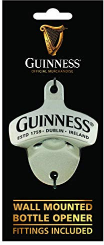 McLaughlin's Irish Shop Guinness Wall Mounted Bottle Opener Guinness Apribottiglie per montaggio a parete
