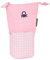 Safta- Trousse à Couverts Benetton Vichy 8 x 19 x 6 cm, 812253898, Multicolore