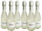 Sparkling Wine Bulk for Birthday Parties - Pack of 6 x 20cl Luxury Mini Prosecco Bottles with Topline Card. Great for Womens Gifts, Hampers