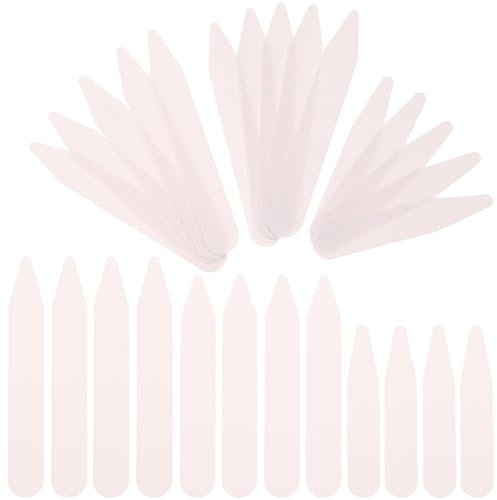 Warmhm Kunststoff-Kragenstäbchen, Kragenstäbchen für Männer Kleid Hemdkrageneinsätze Stehkragen Hemdkragenstäbchen für Herren Kunststoff-Kragenstäbchen