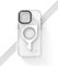 Aulumu A15 PC pour iPhone 15 Pro Coque Magnétique - Technologie IMD - Compatible avec Magsafe [Alliage en Aluminium Caméra Cadre] Antichoc Antirayures Étui, Transparent