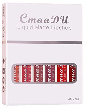 Lipfinity Lip Colour 18 wasserdichte Lippenbalken mit glänzender Farbe Set 6 Box Lippenstifte