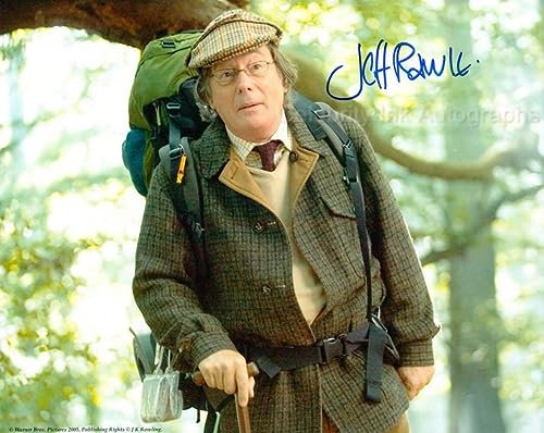 JEFF RAWLE as Amos Diggory - Harry Potter And The Goblet Of Fire 8x10 Genuine Autograph