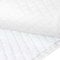 Steppstoff Raute ab 1m x 158cm PU-beschichtet 23 Farben Meterware Steppfutter Oxford 600D Futterstoff, Farbe:weiß