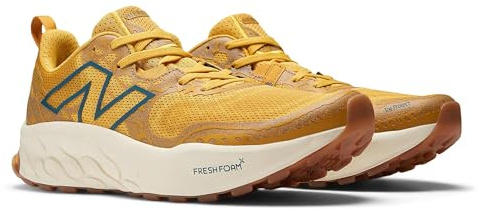 New Balance Herren Fresh Foam X Hierro V8 Traillaufschuhe, Butterscotch/Ginger Lemon/Deep Sea, 8