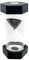 Sablier à minuterie, Sablier Enfant, Minuteur Sabliers, Coloré Sablier Sable Horloge Minuteur, Minuterie de Cuisine, décoration de Bureau à Domicile, 10 Minutes, Noir